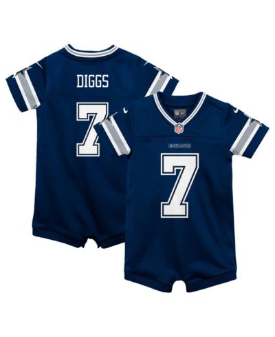Детский комбинезон Nike Trevon Diggs Navy Dallas Cowboys Game Romper Jersey