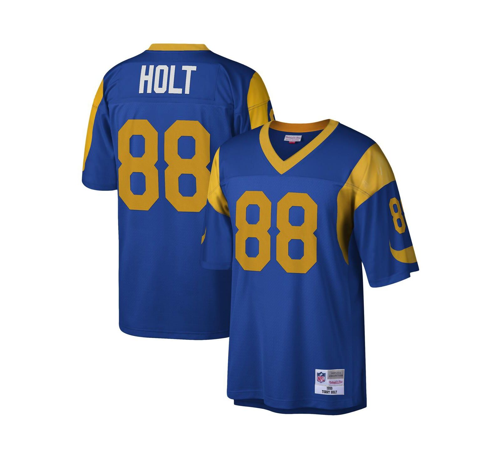 Мужская джерси Mitchell & Ness Torry Holt Royal Los Angeles Rams 1999 Legacy Replica