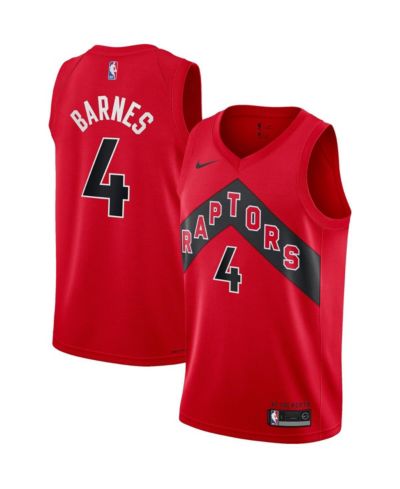 Детская джерси Nike Scottie Barnes Red Toronto Raptors 2021/22 Swingman - Icon Edition