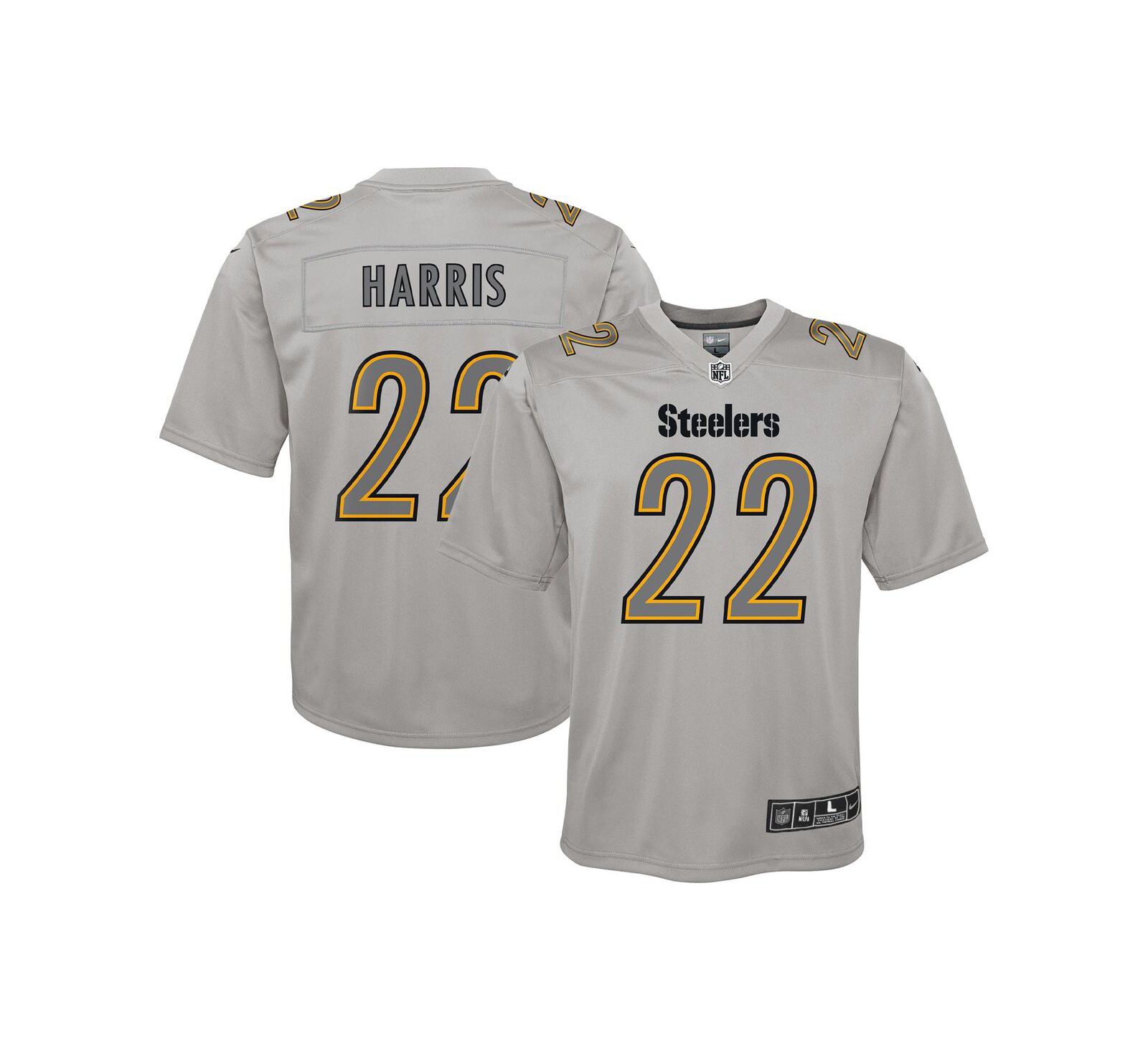 Nike Детская джерси Nike Najee Harris Pittsburgh Steelers Gray