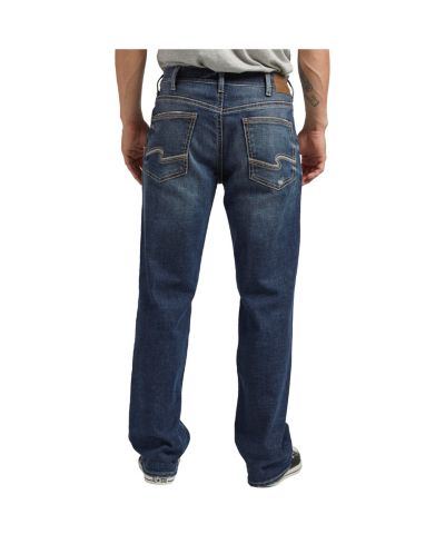 Мужские джинсы Silver Jeans Co. Gordie Relaxed Fit Straight Leg