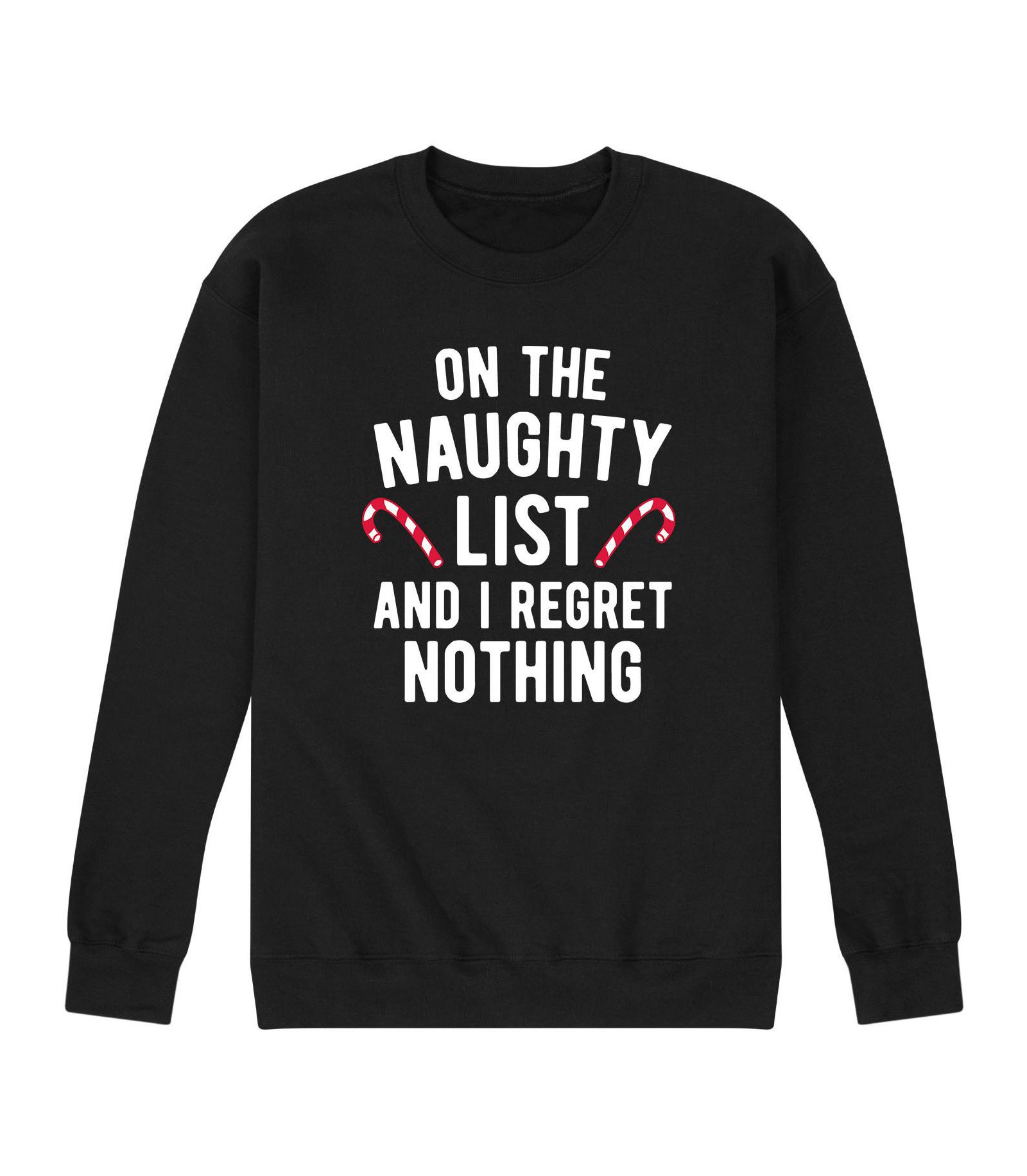 AIRWAVES Men's Naughty List Fleece T-shirt