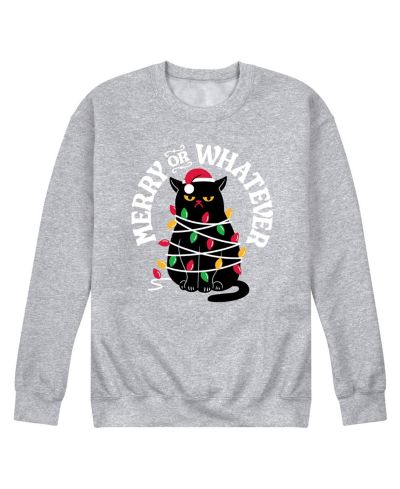 AIRWAVES Men's Merry Or Whatever Fleece T-shirt