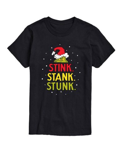 AIRWAVES Мужская футболка с графическим принтом Dr. Seuss The Grinch Stink Stank Stunk