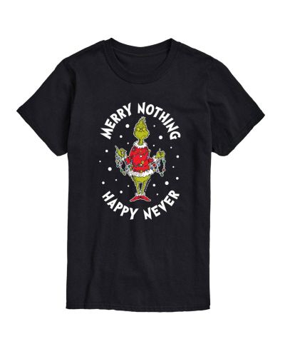 AIRWAVES мужская футболка с графикой Dr. Seuss The Grinch Happy Whatever