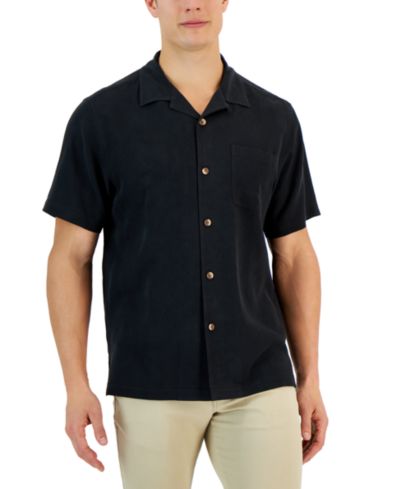 Tommy Bahama Men's Al Fresco Tropics Silk Jacquard Short-Sleeve Shirt