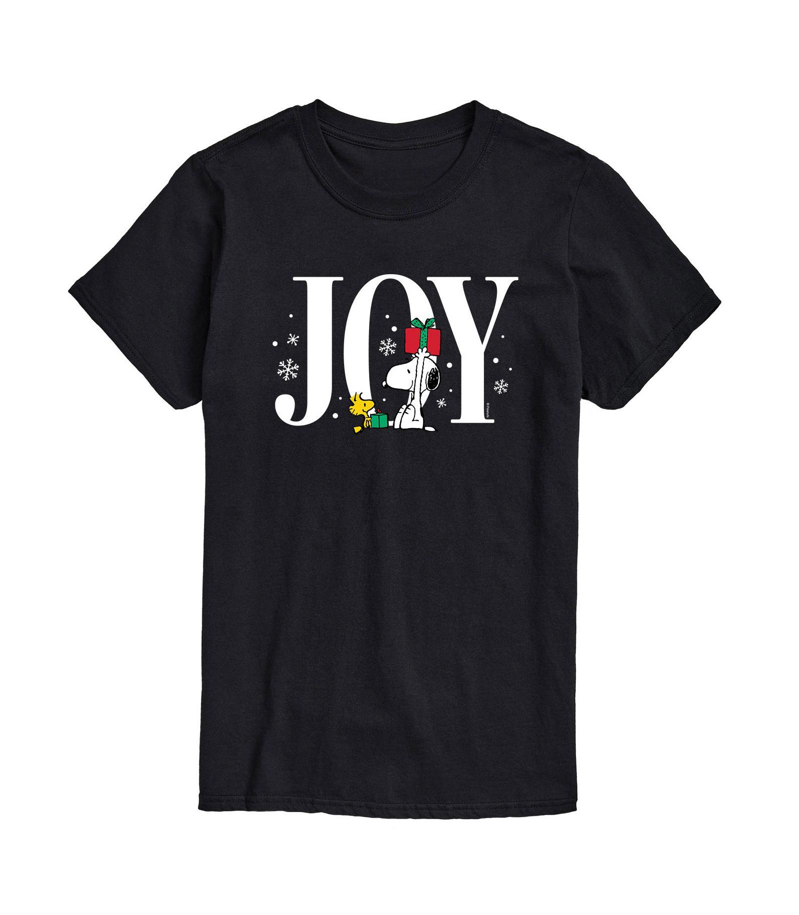 AIRWAVES Men's Peanuts Joy Short Sleeve T-shirt