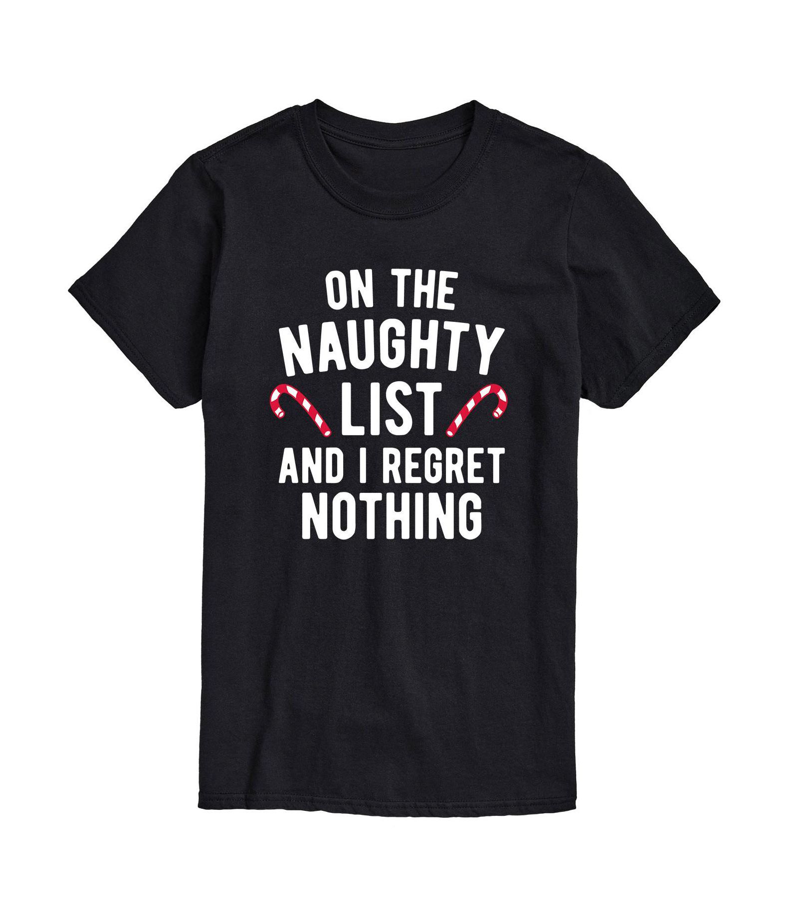 AIRWAVES Men's On the Naughty List Short Sleeve T-shirt