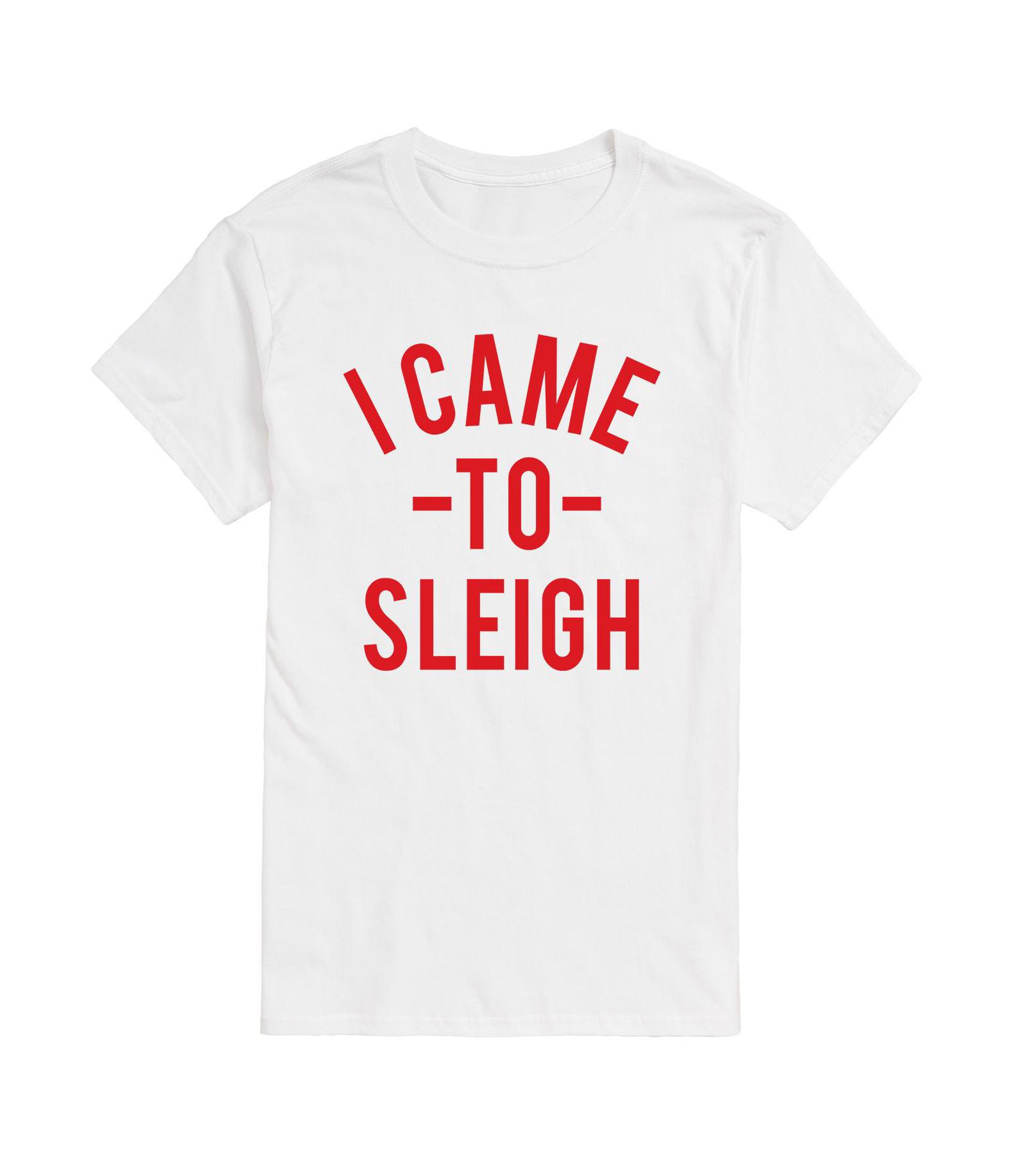 AIRWAVES Men's I Came to Sleigh Short Sleeve T-shirt