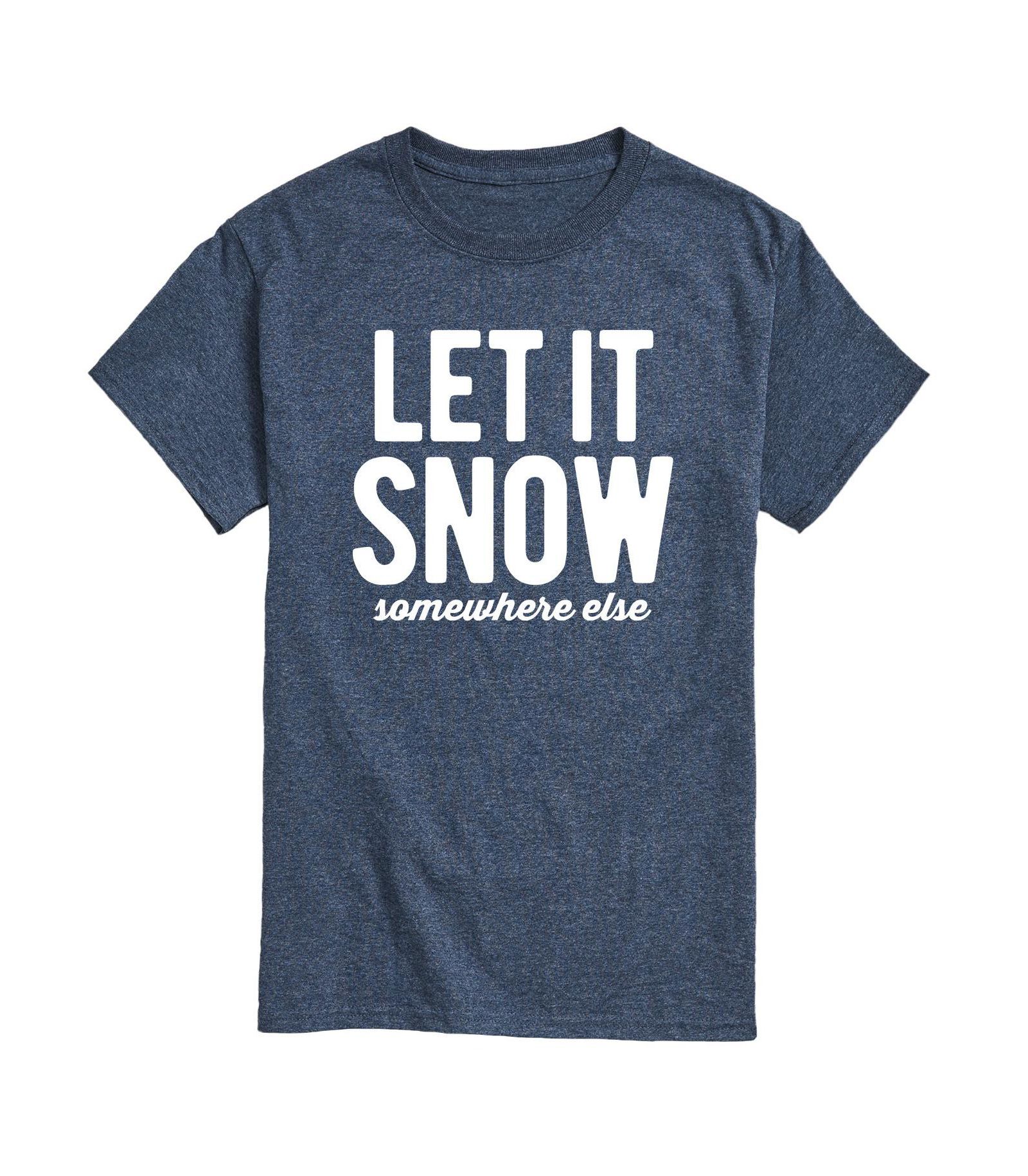 AIRWAVES Men's Let It Snow Short Sleeve T-shirt