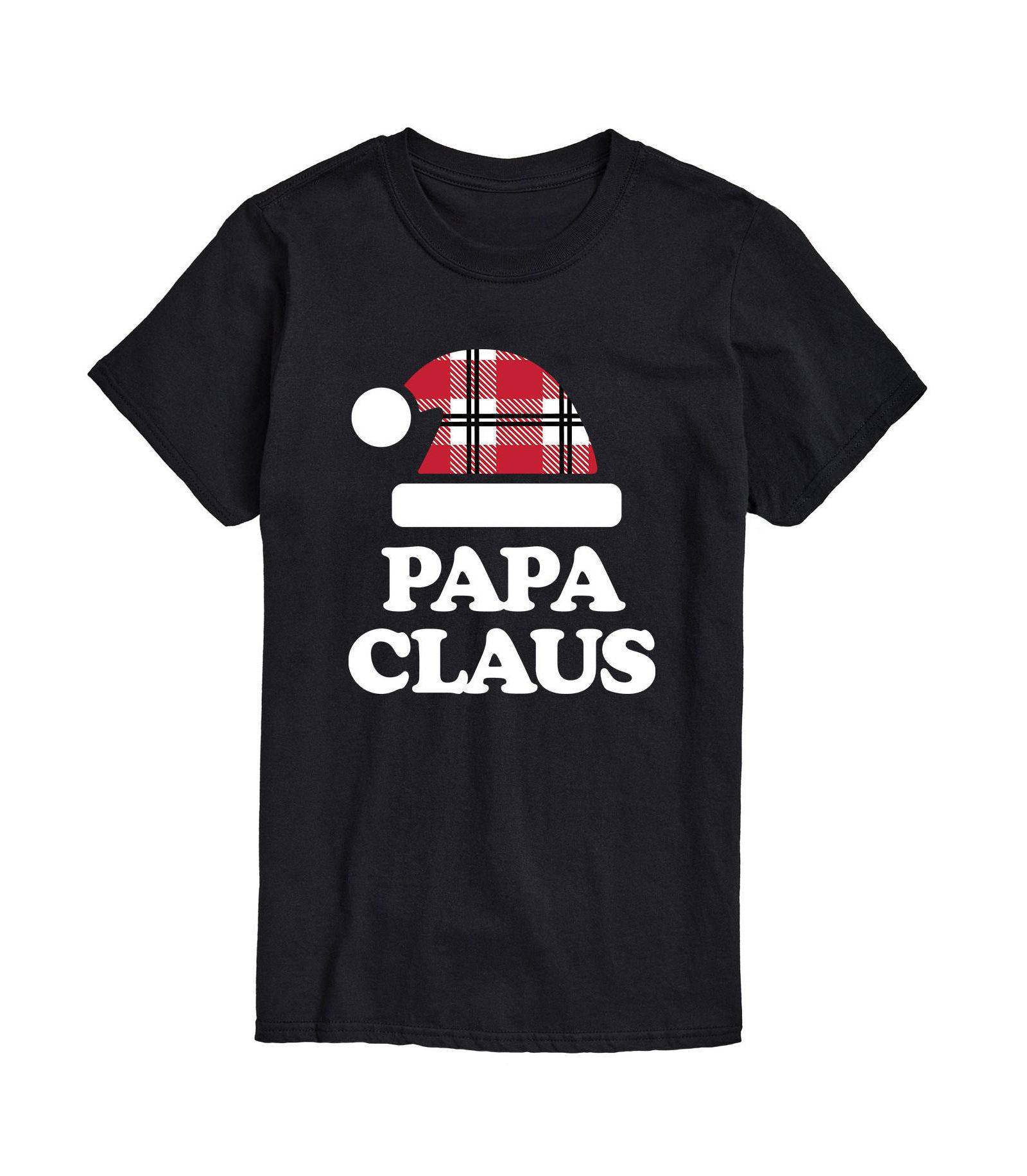 AIRWAVES Men's Papa Claus Short Sleeve T-shirt