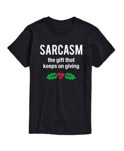 AIRWAVES Men's Sarcasm Gift Keeps Giving Short Sleeve T-shirt