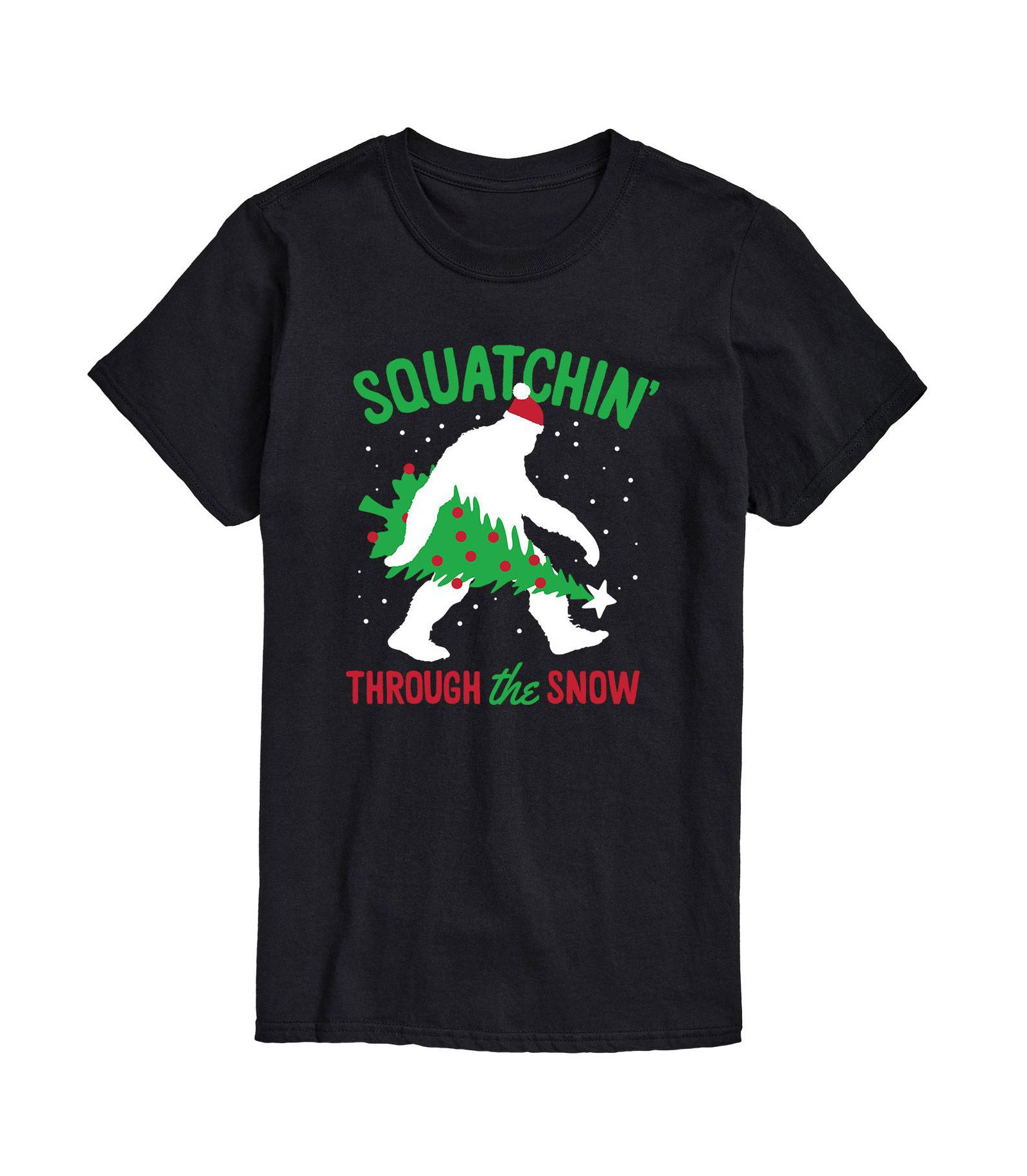 AIRWAVES Men's Squatchin' Short Sleeve T-shirt