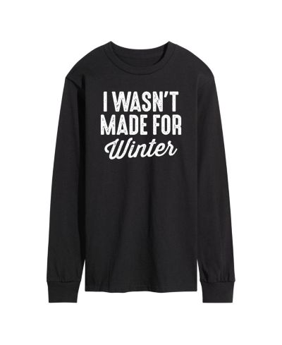 AIRWAVES Мужская футболка с длинным рукавом I Wasn't Made for Winter