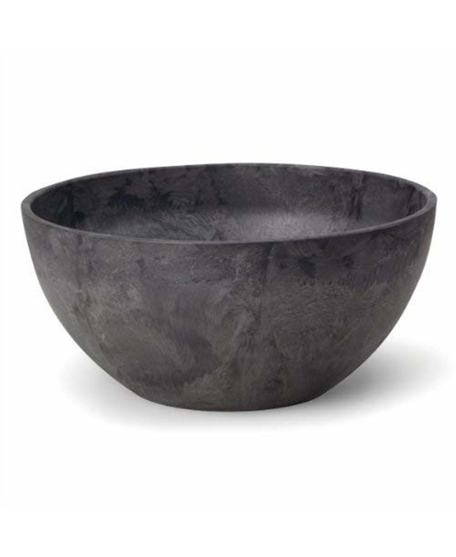 Черный цветочный горшок Novelty Napa Bowl, 12 Inch