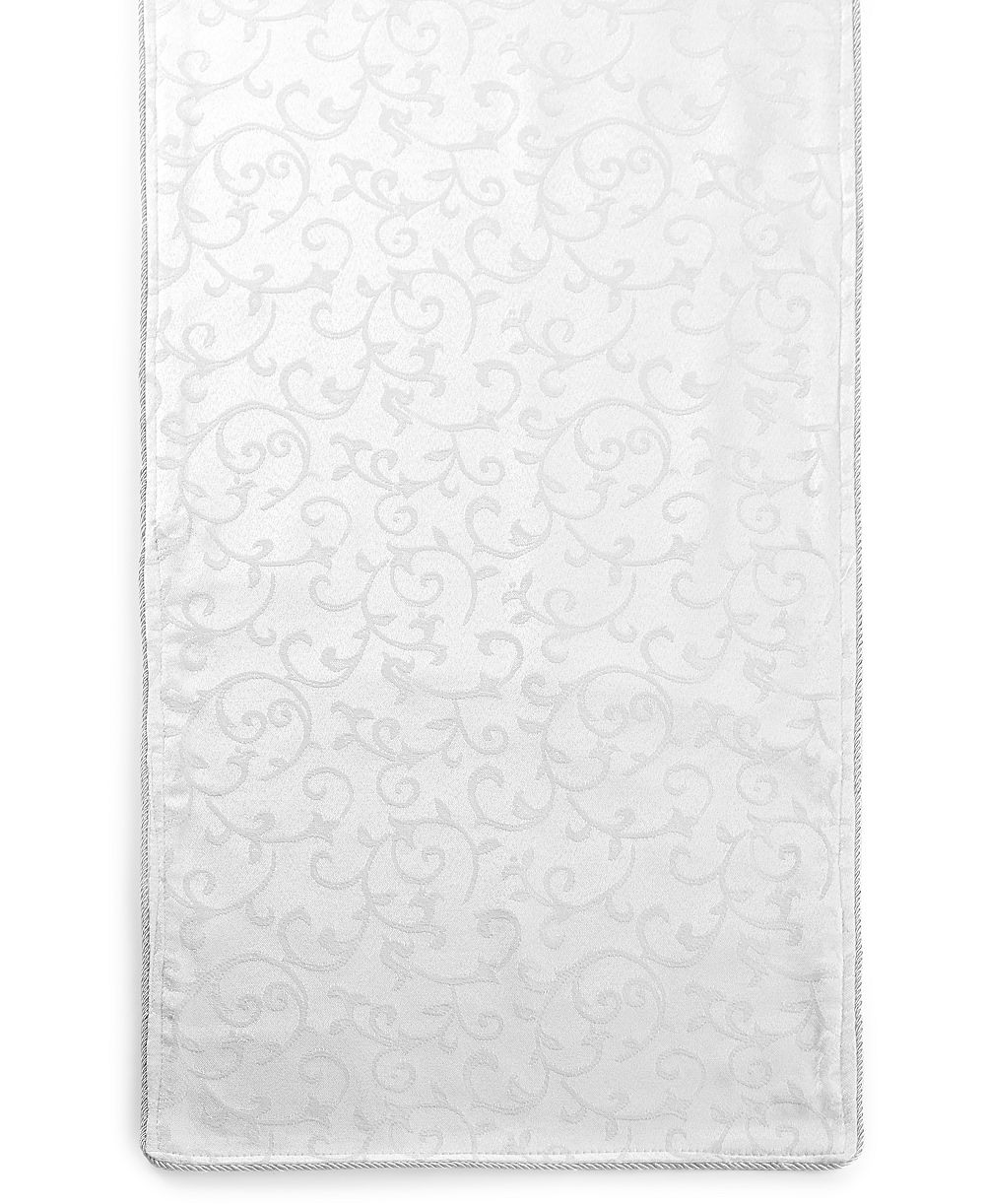 Lenox Opal Innocence Corded Runner, 14" x 70"