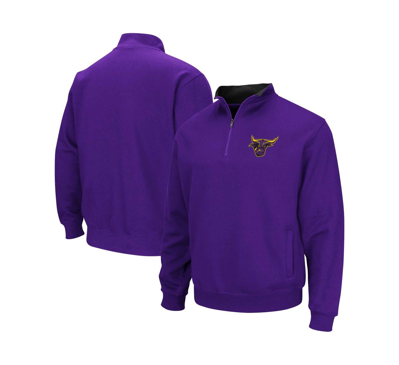 Мужское свитшот Colosseum Minnesota State University Mankato Tortugas Quarter-Zip Purple