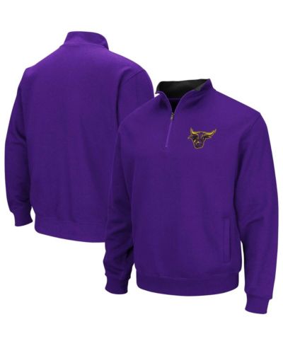 Мужское свитшот Colosseum Minnesota State University Mankato Tortugas Quarter-Zip Purple