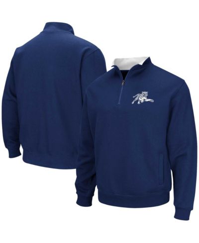 Мужской свитшот Colosseum Royal Jackson State Tigers Tortugas Quarter-Zip