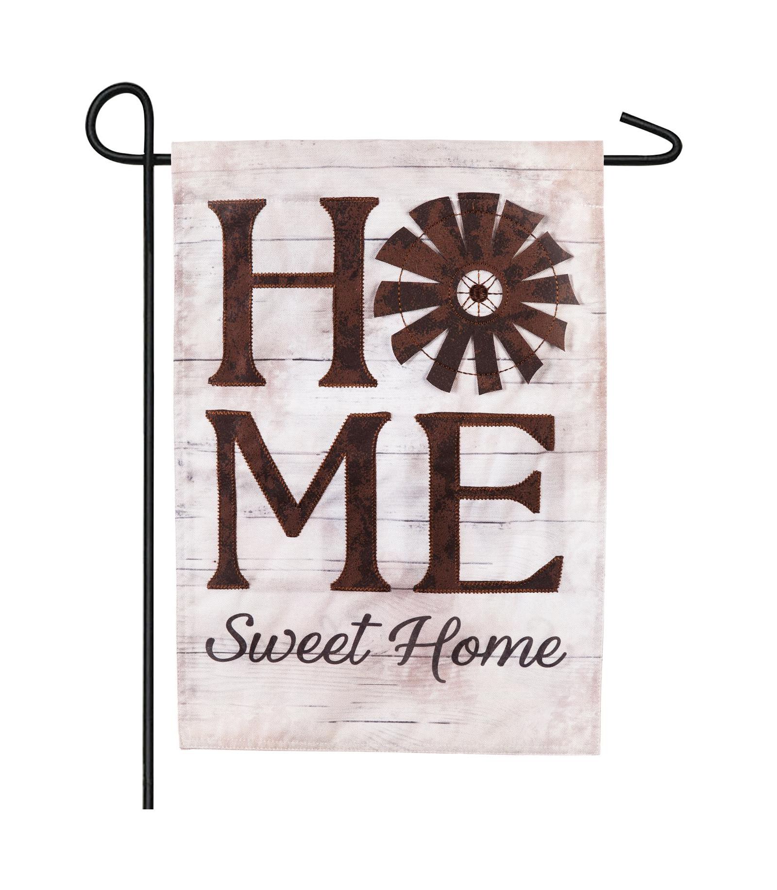 Evergreen флаг садовый из льна Home Sweet Home