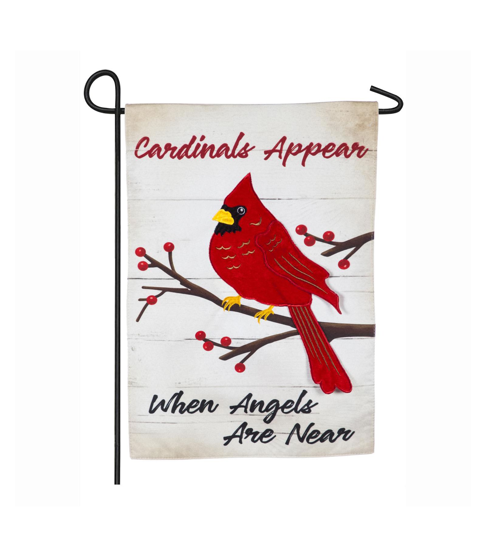 Садовый флаг Evergreen Flag When Angels Are Near из льна
