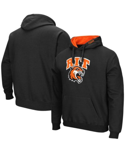 Мужское худи Colosseum Black Rochester Institute of Technology Tigers Arch & Logo