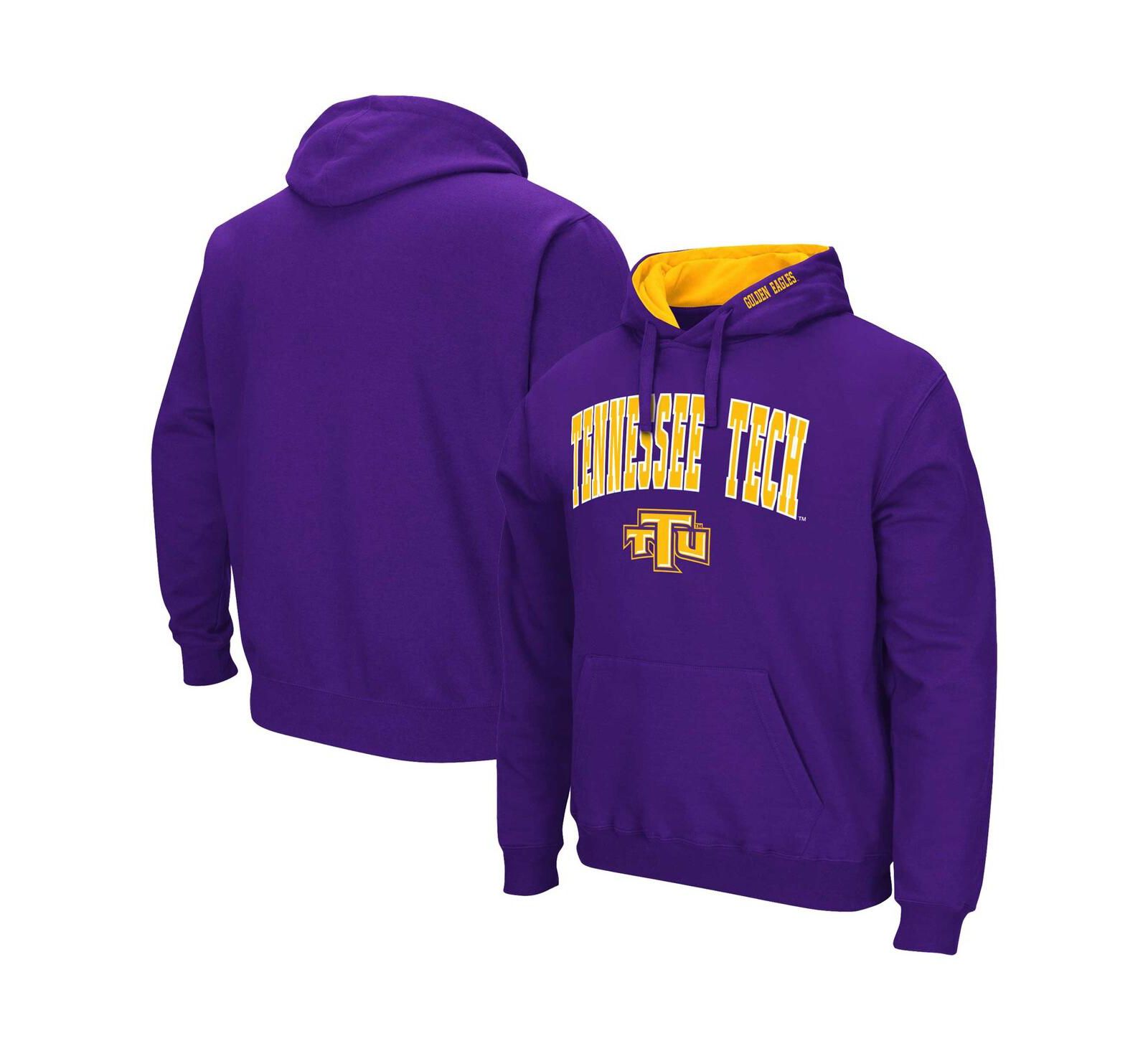 Мужская толстовка Colosseum Purple Tennessee Tech Golden Eagles