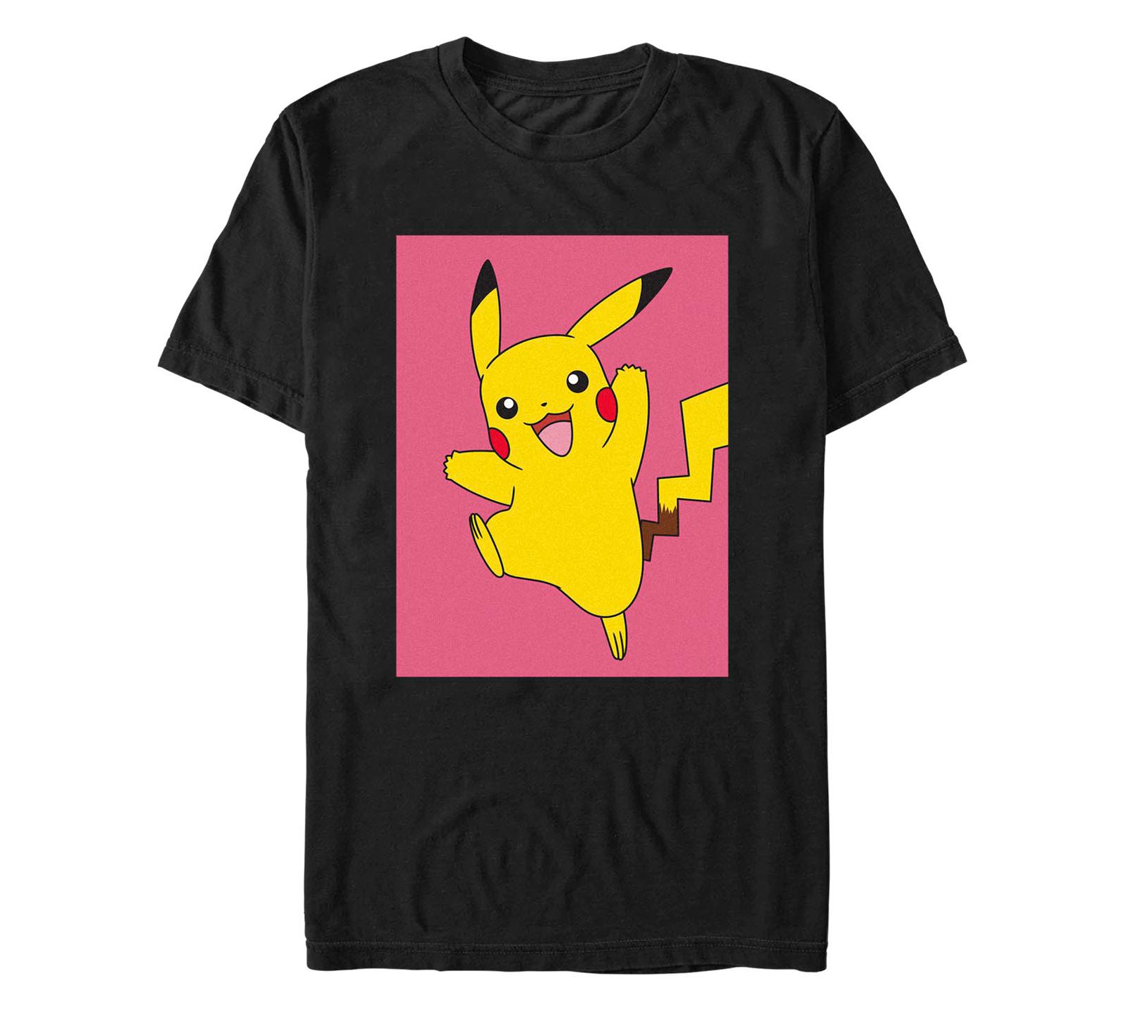 Fifth Sun Men's Pokemon Pika Leap Short Sleeve T-shirt