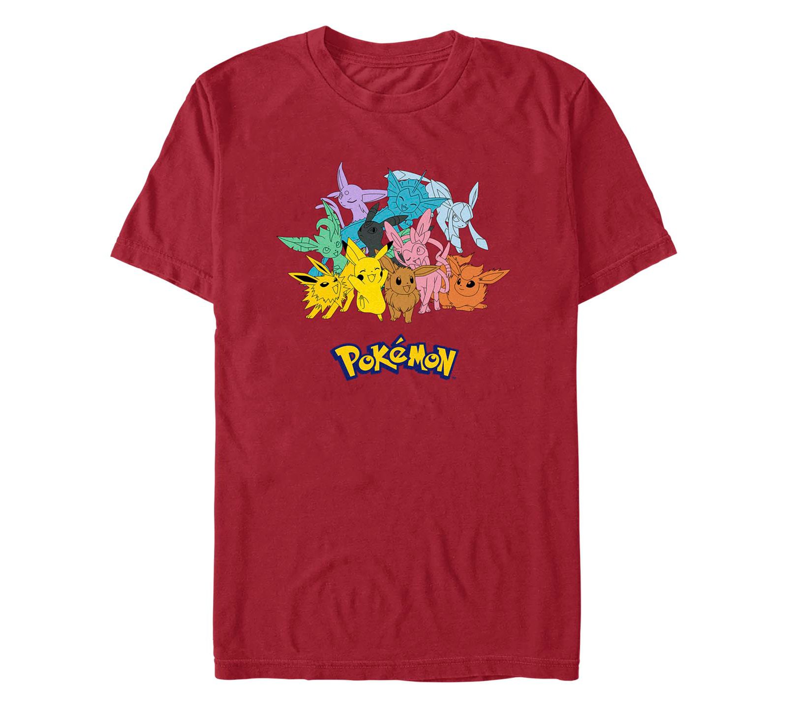 Fifth Sun Men's Gotta Catch Eeveelutions Short Sleeve T-shirt
