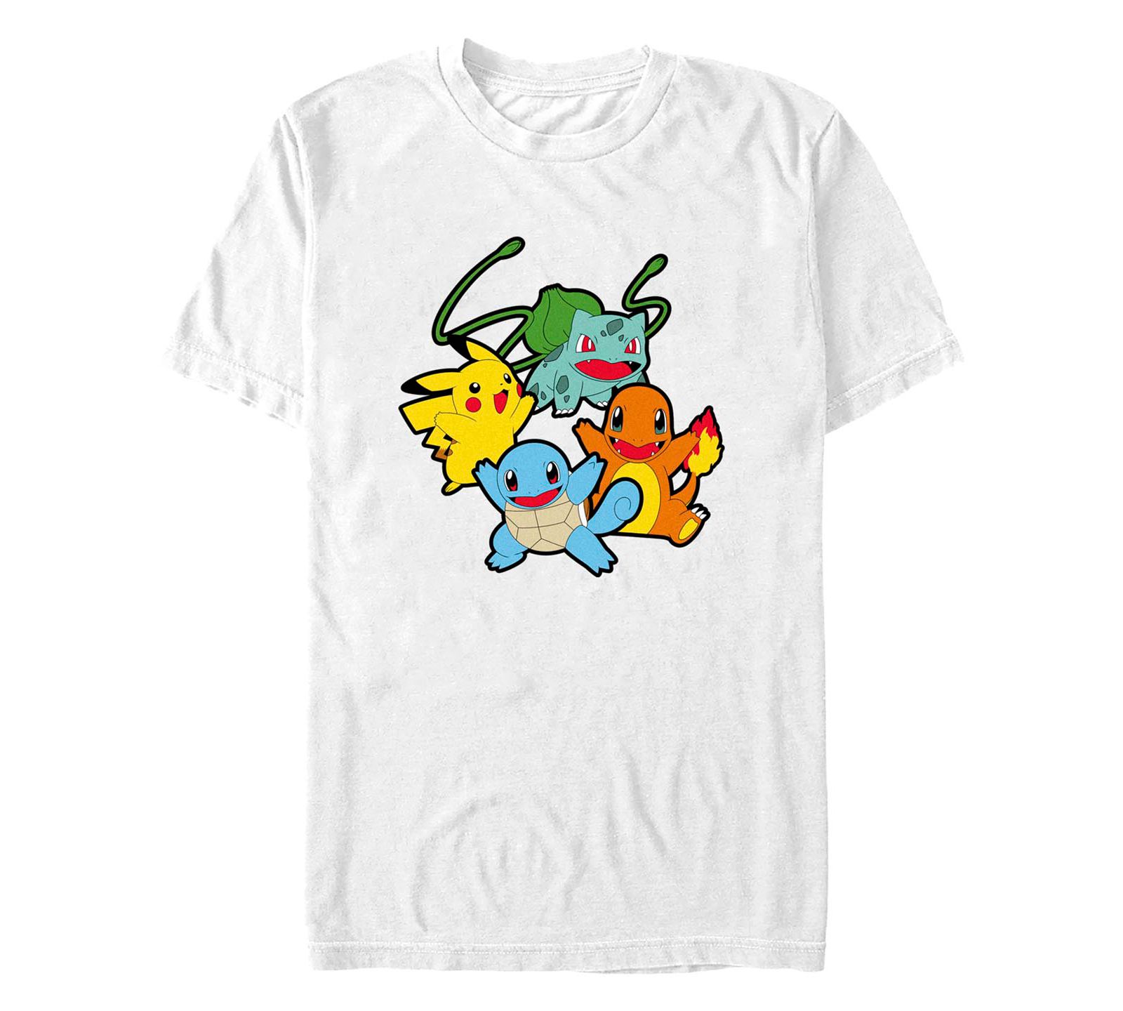 Fifth Sun Men's Classic Pokemon Group Short Sleeve T-shirt