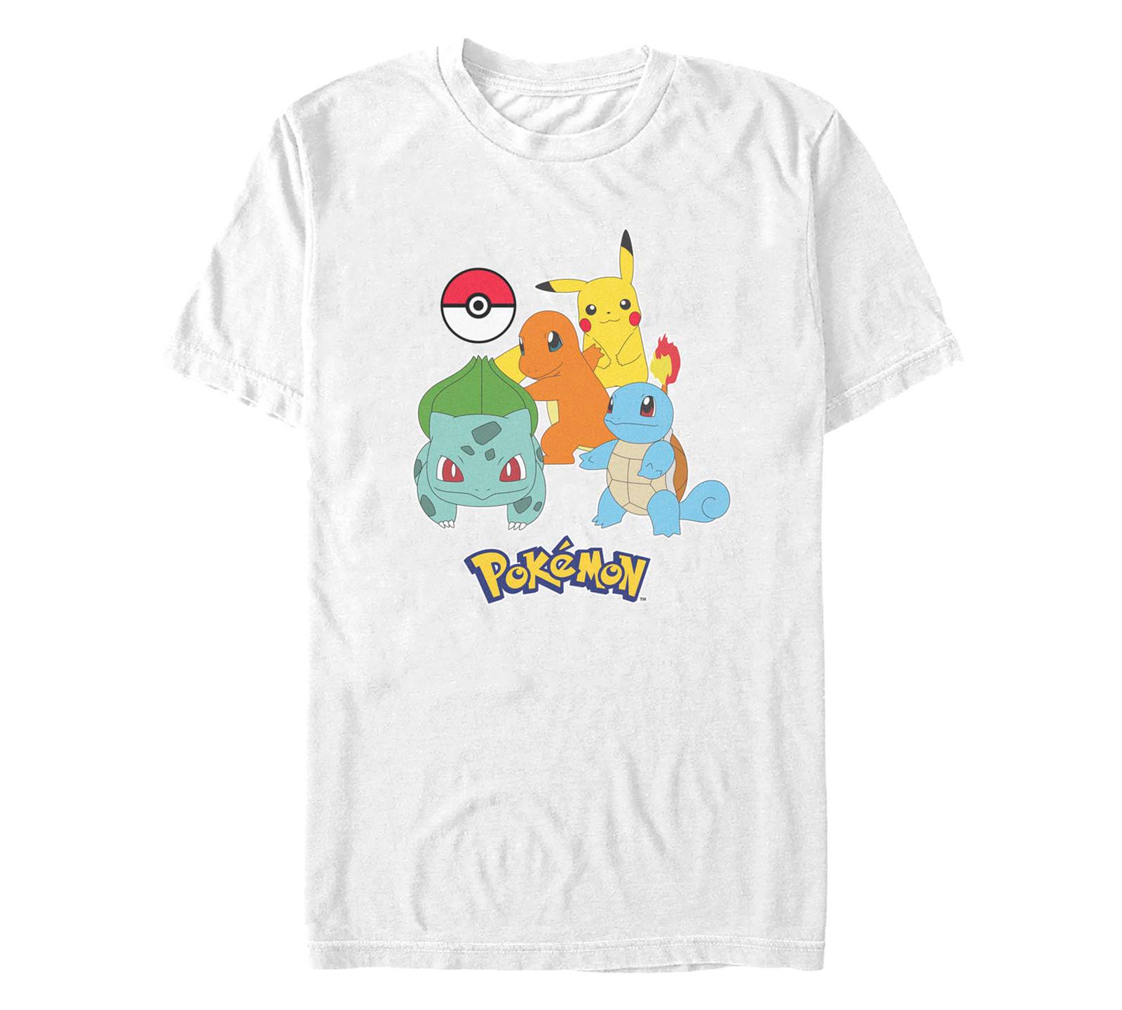 Fifth Sun Men's Pokeball Group Short Sleeve T-shirt