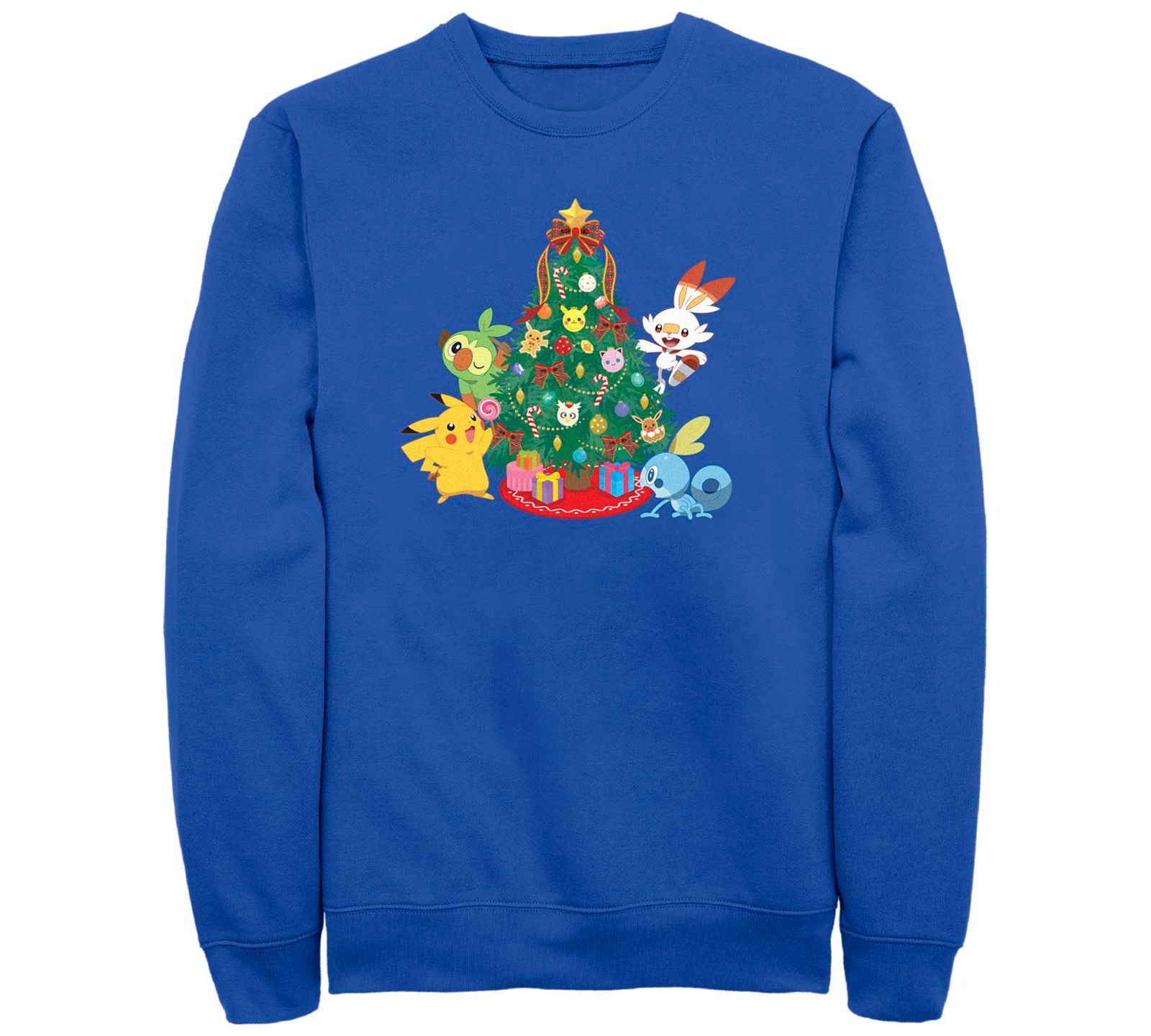 Fifth Sun Men's Tree Crew Fleece Pullover Sweatshirt