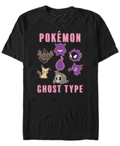 Мужская футболка Fifth Sun Pokemon Team Ghost Group с коротким рукавом