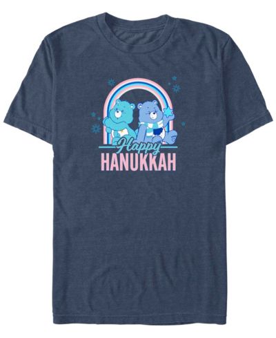 Fifth Sun Men's Care Bears Hanukkah Bears Short Sleeves T-shirt