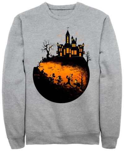Fifth Sun Мужской флисовый свитшот Mickey Classic Mickeys Haunted Halloween