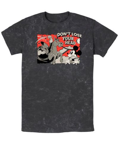 Мужская футболка Fifth Sun Mickey Classic Mickey and Headless Horseman Mineral Wash Short Sleeves