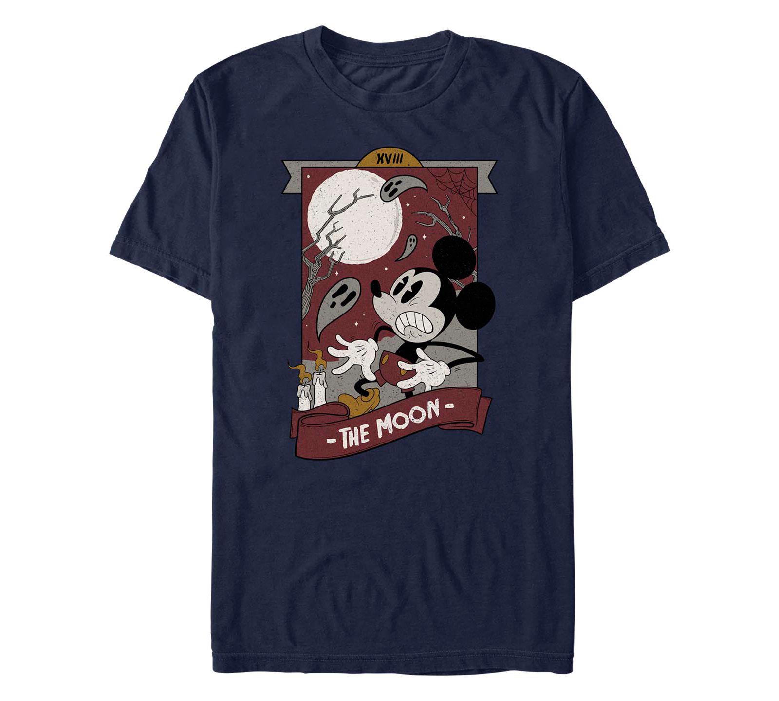 Fifth Sun Men's Mickey Classic Vintage-like Mickey Tarot Short Sleeves T-shirt