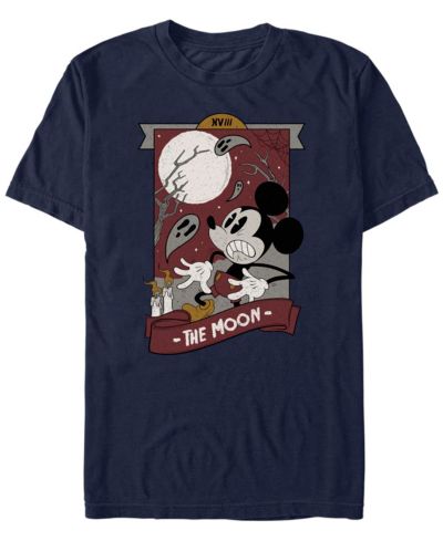 Fifth Sun Men's Mickey Classic Vintage-like Mickey Tarot Short Sleeves T-shirt