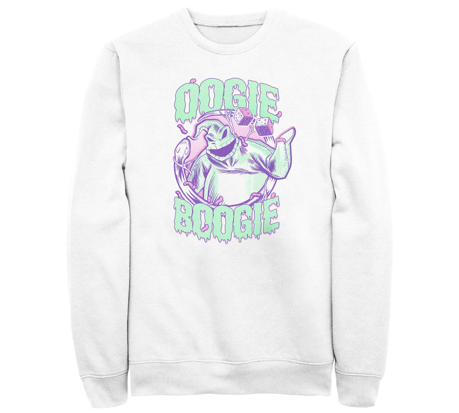 Fifth Sun свитшот Nightmare Before Christmas Oogie Boogie Crew Fleece Pullover, мужской