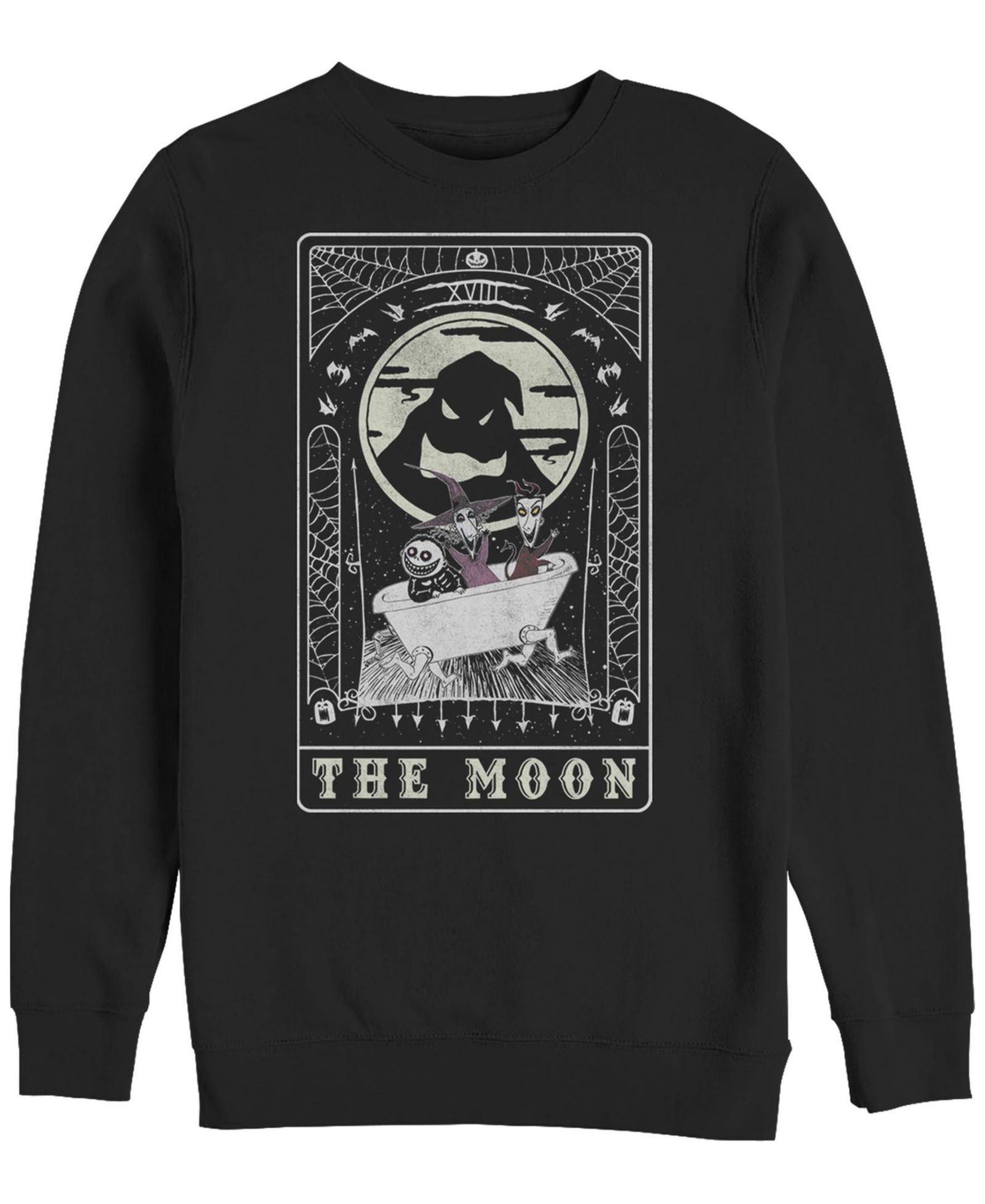 Fifth Sun Мужской флисовый пуловер Nightmare Before Christmas The Moon Crew