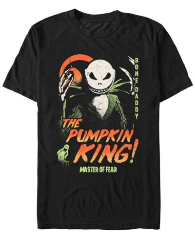 Мужская футболка Fifth Sun Nightmare Before Christmas Pumpkin King с коротким рукавом