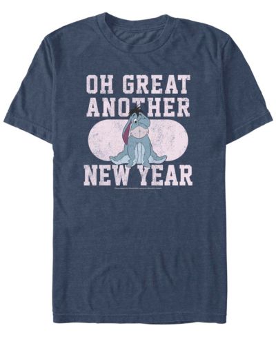 Fifth Sun Men's Winnie the Pooh Another New Year Short Sleeves T-shirt