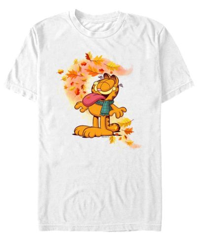 Мужская футболка Fifth Sun Garfield Autumn Leaves с коротким рукавом