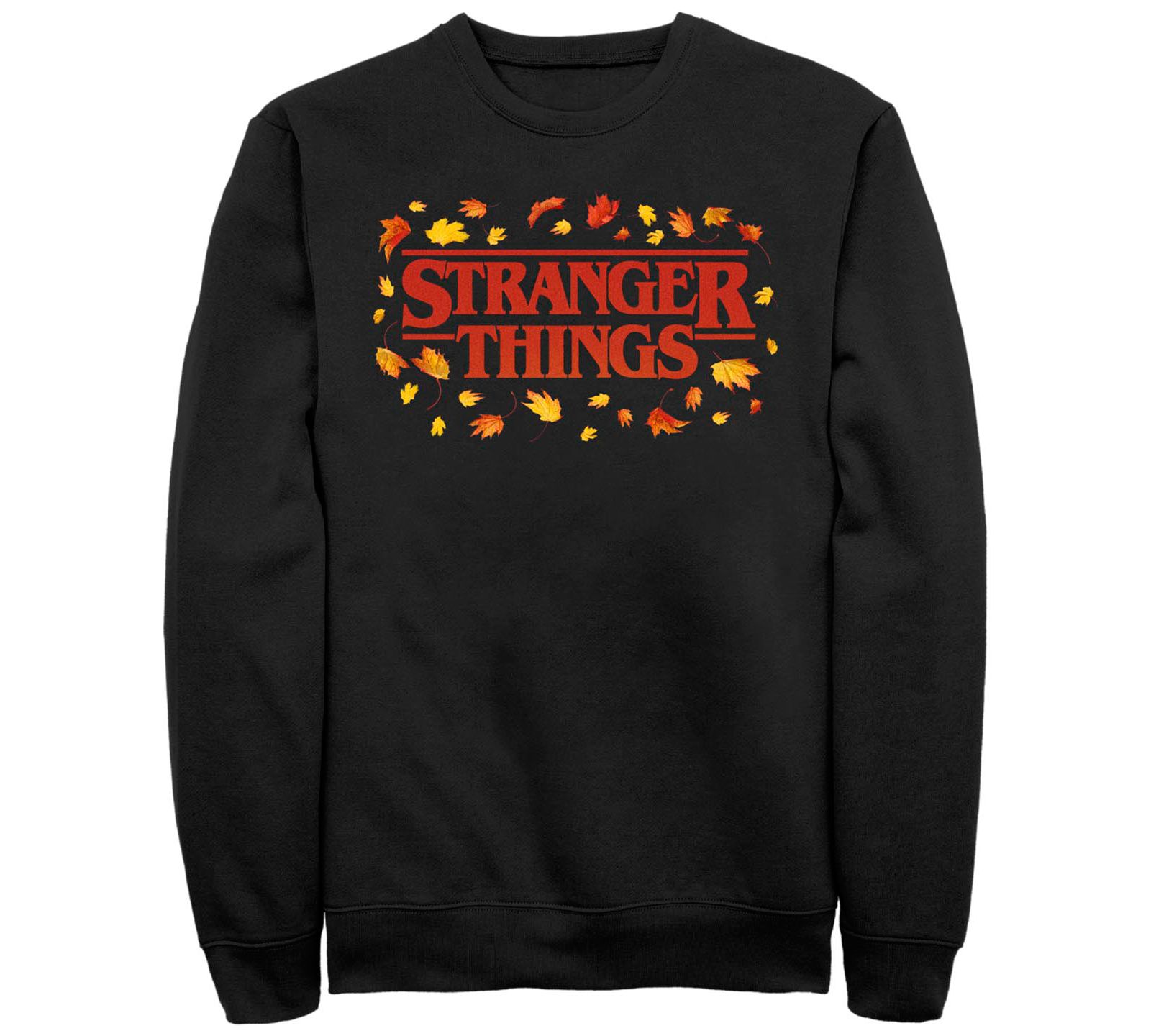 Fifth Sun Men's Stranger Things Strange Fall Crew Fleece Pullover