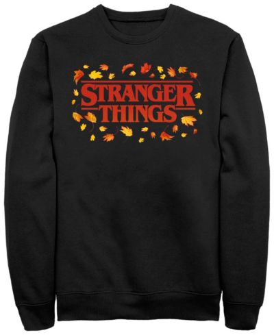 Мужской флисовый пуловер Fifth Sun Stranger Things Strange Fall с Crew вырезом