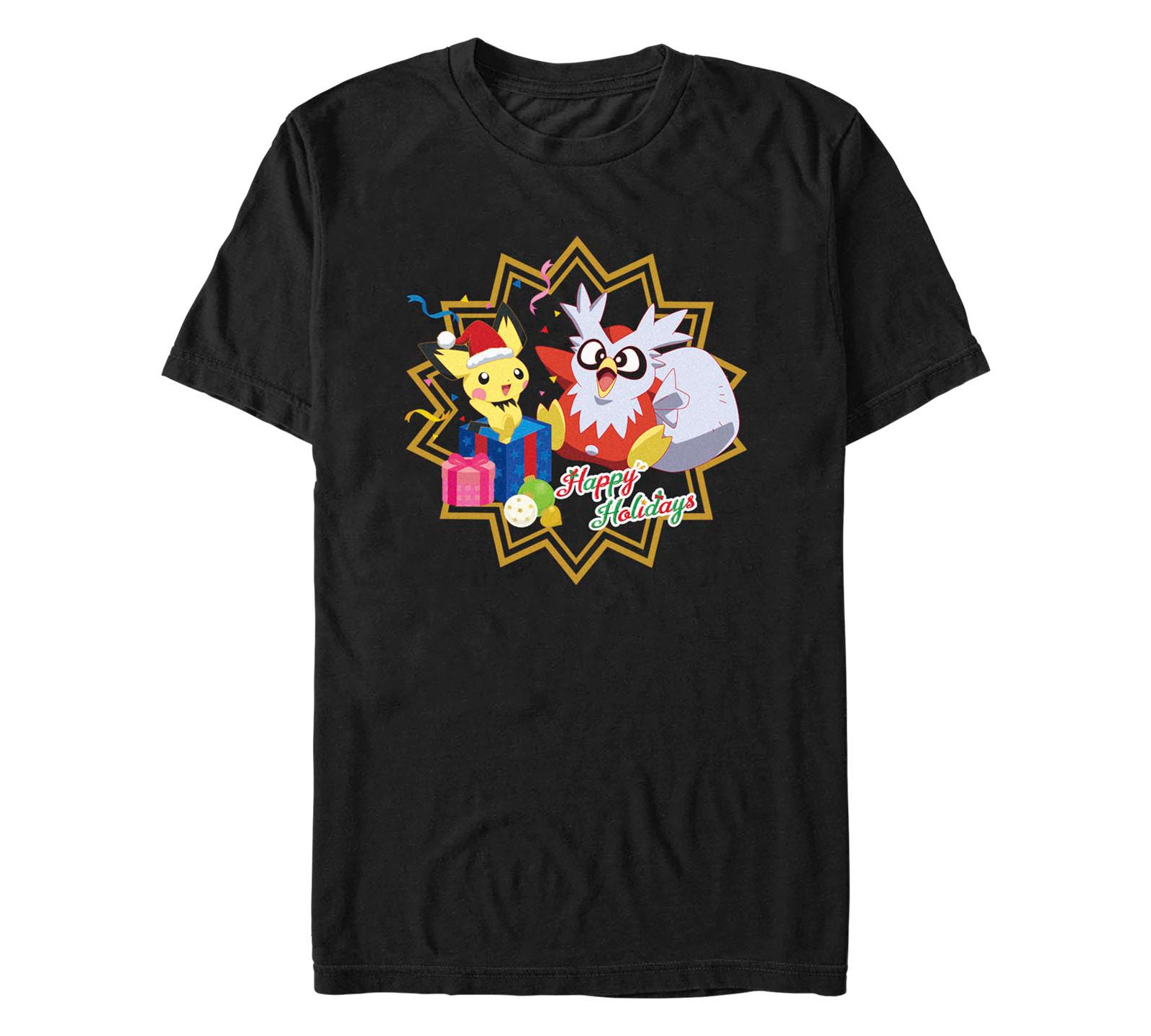 Мужская футболка Fifth Sun Pokemon Holiday Party Short Sleeves