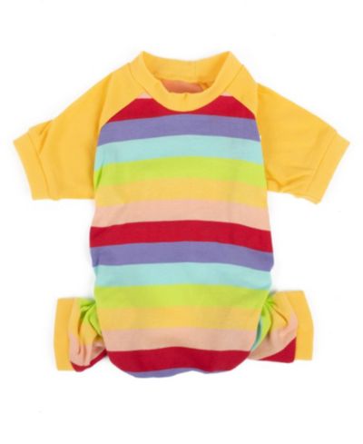 Пижама Leveret Dog Cotton Striped Print