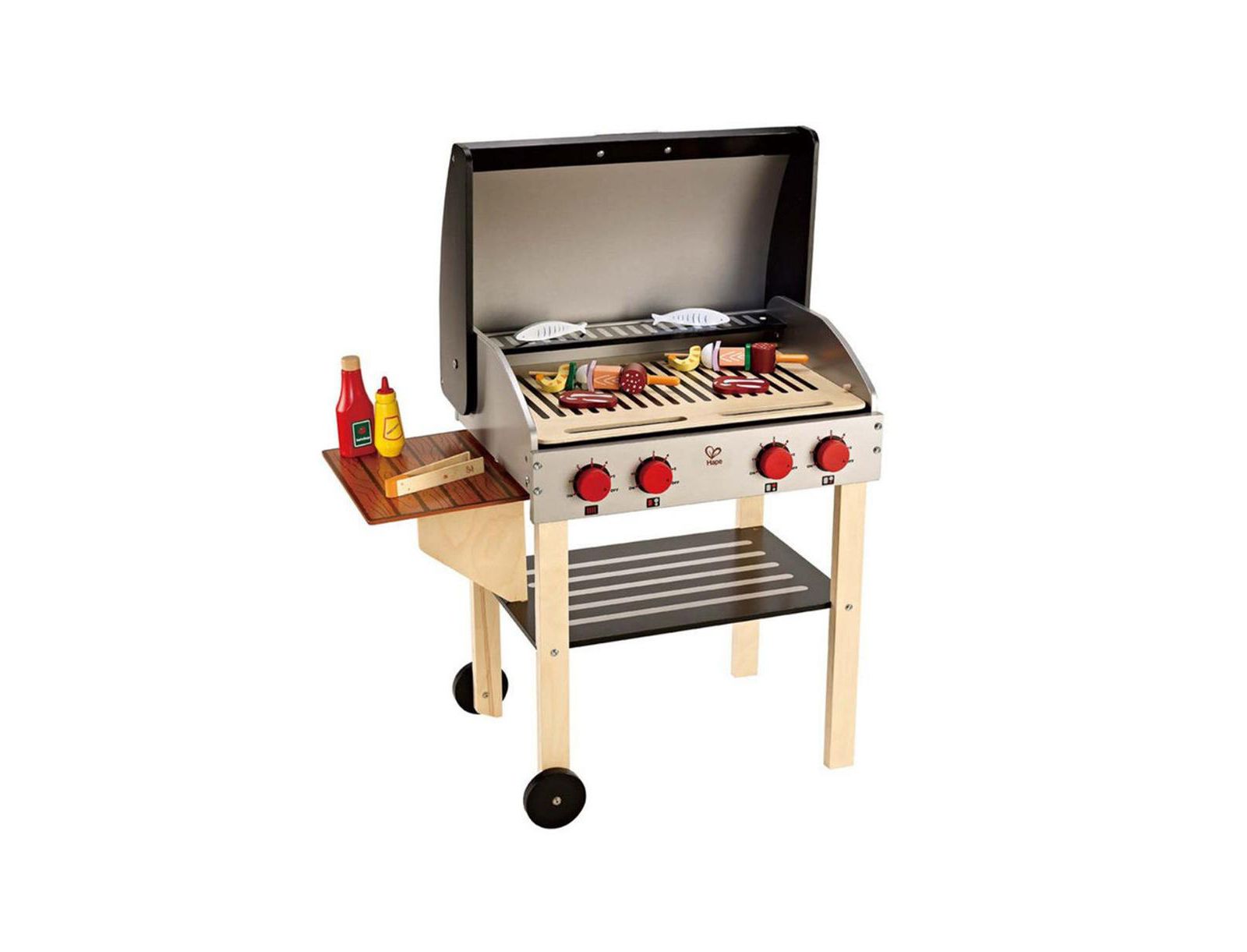 Детский игровой набор HAPE Wooden Gourmet Grill and Shish Kabob Play Kitchen