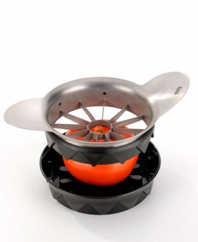 Нож для томатов и яблок GEFU Japanese Stainless Steel с зубчатым лезвием