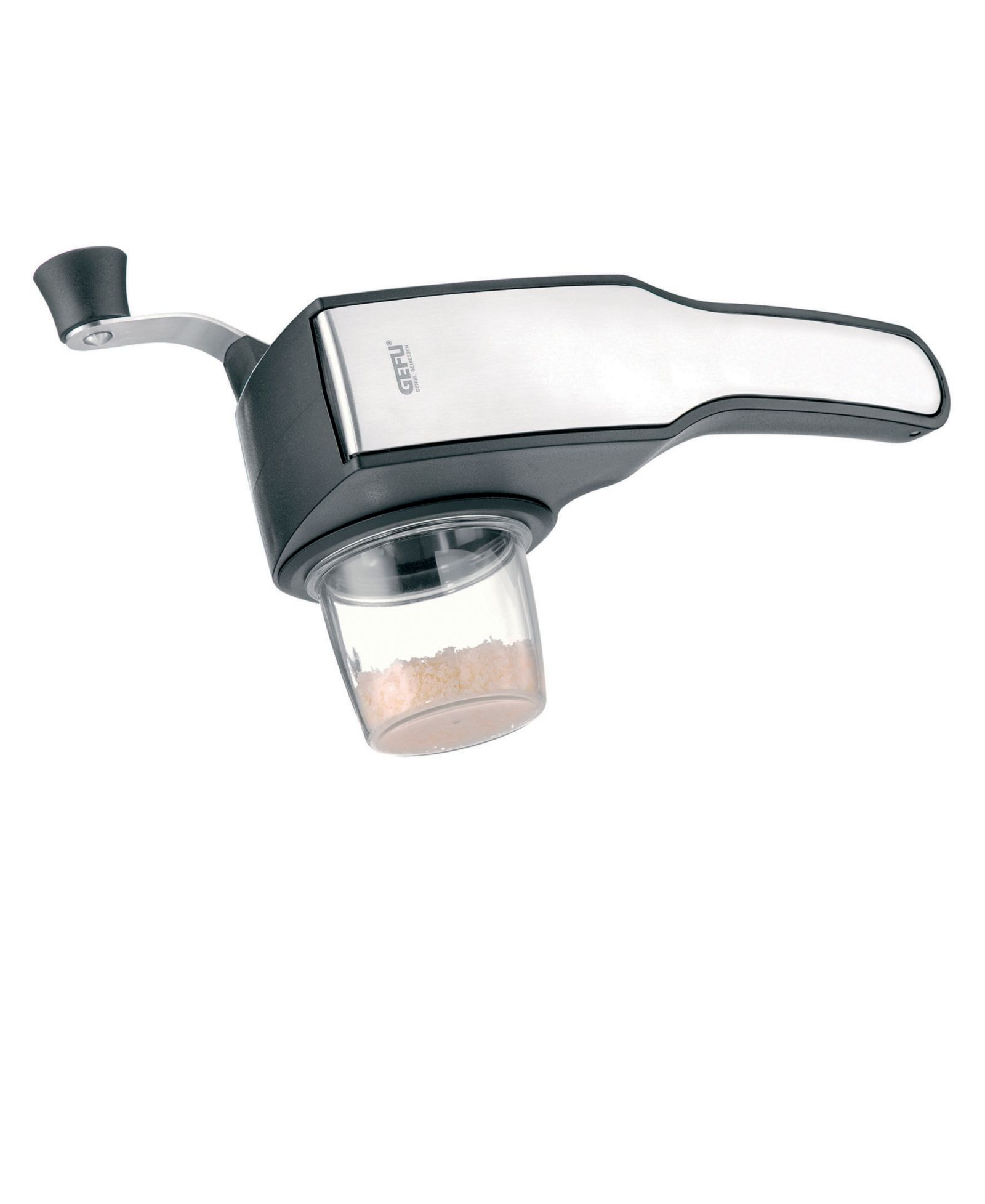 Терка GEFU Stainless Steel 2 Drum Rotary с контейнером и крышкой